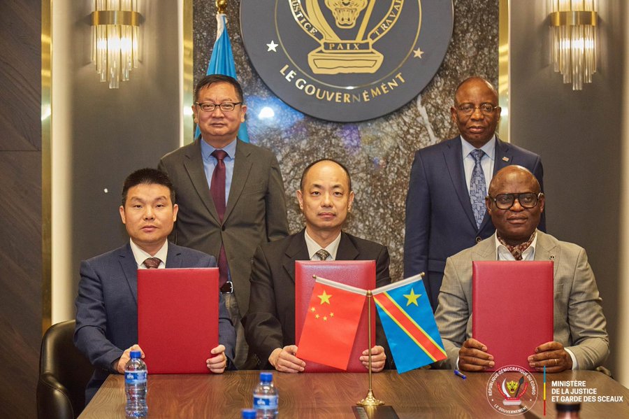 RDC : la Chine remet officiellement le Tribunal pour enfants de Kinshasa/Kalamu aux autorités congolaises