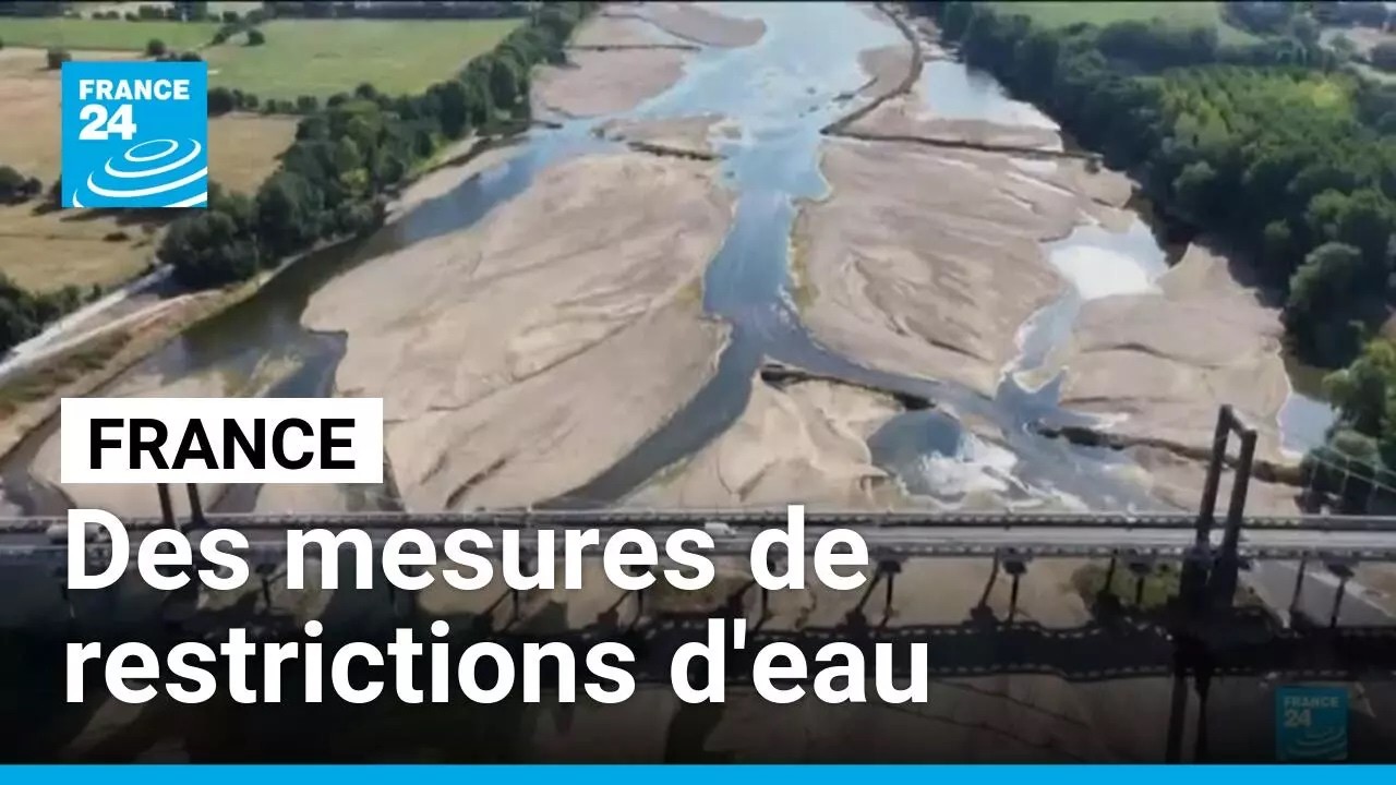 Sécheresse en France : près de 70 % du territoire soumis à des restrictions d’eau